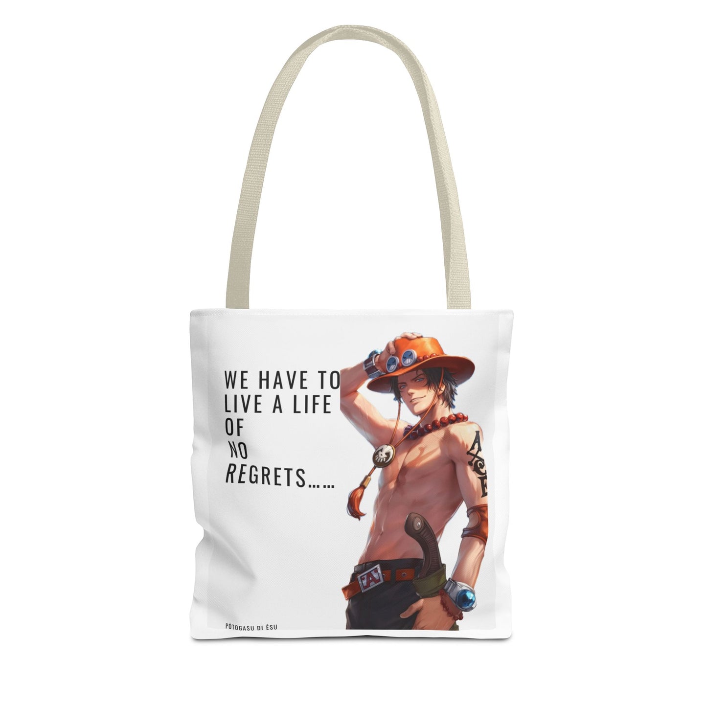 Unisex-Tragetasche “No Regrets”